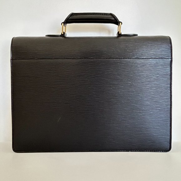 LV Epi Serviette Ambassadeur Briefcase - Picture 4 of 13